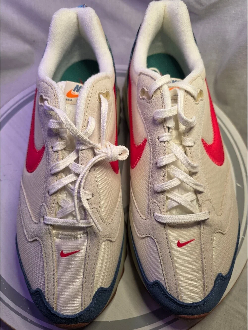 Nike Air Max Dawn White Sneakers Size 11